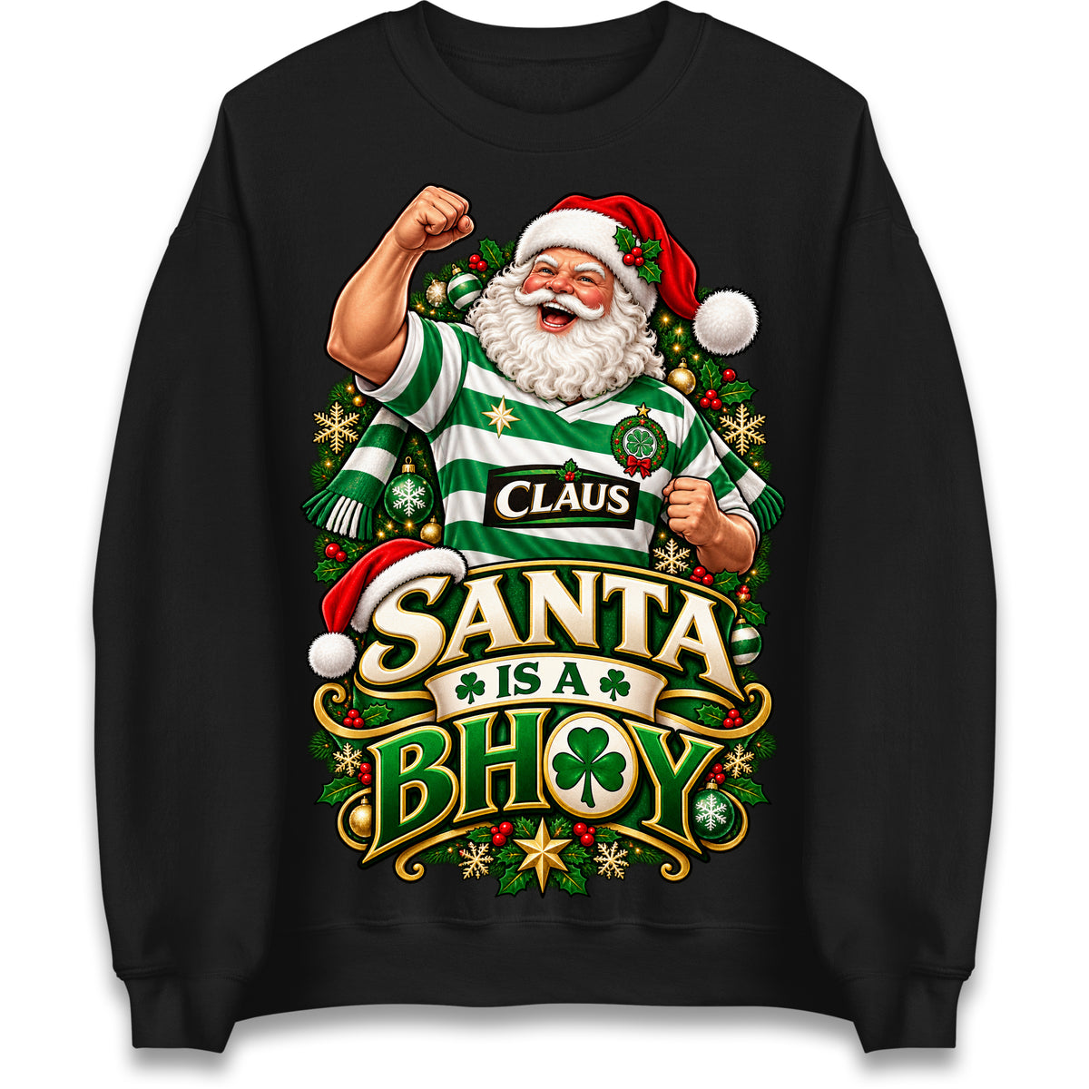 Celtic Christmas Jumper Mens