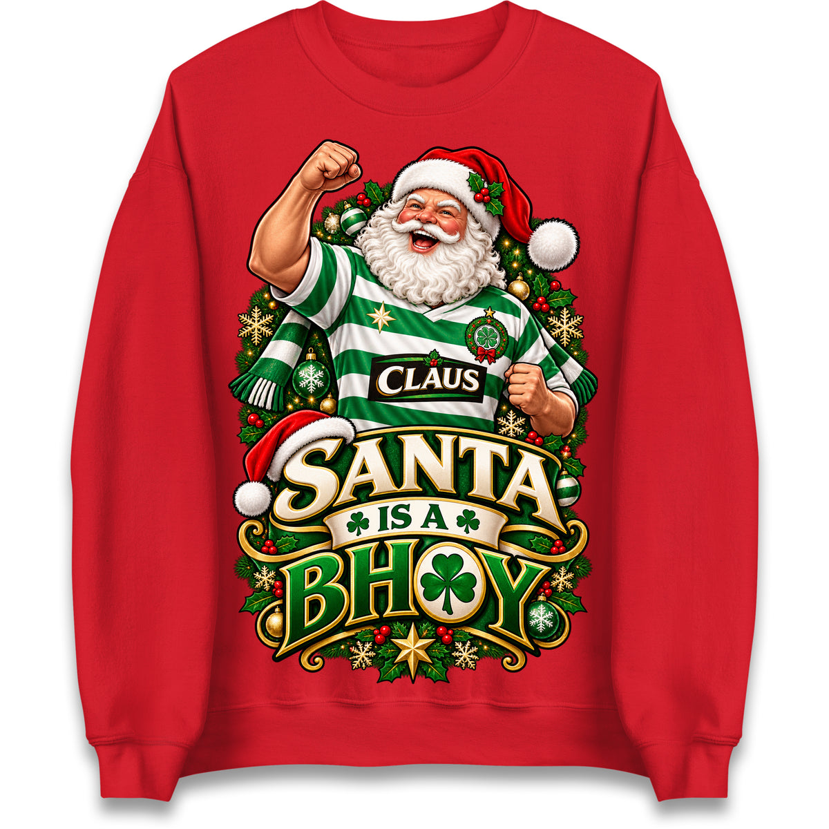Celtic Christmas Jumper Mens