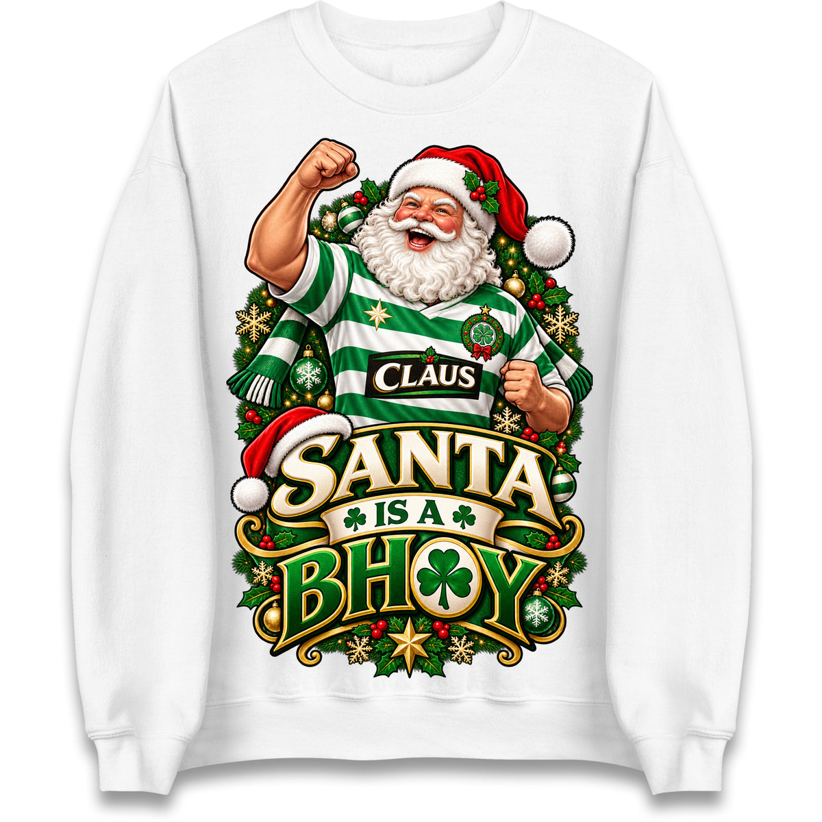 Celtic Christmas Jumper Mens