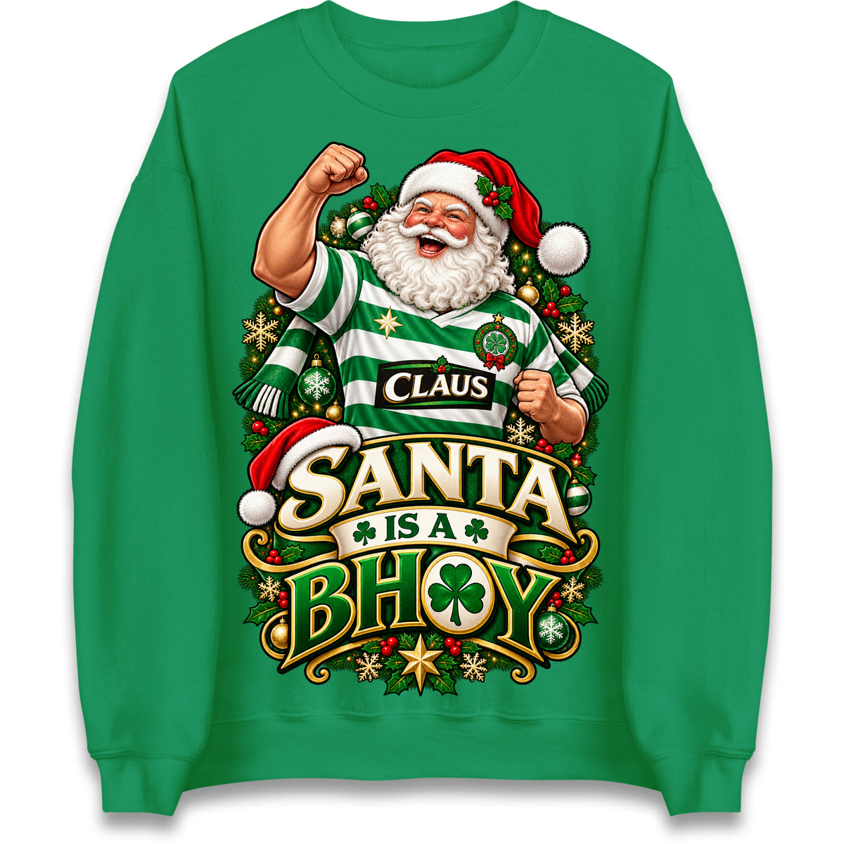 Celtic Christmas Jumper Mens