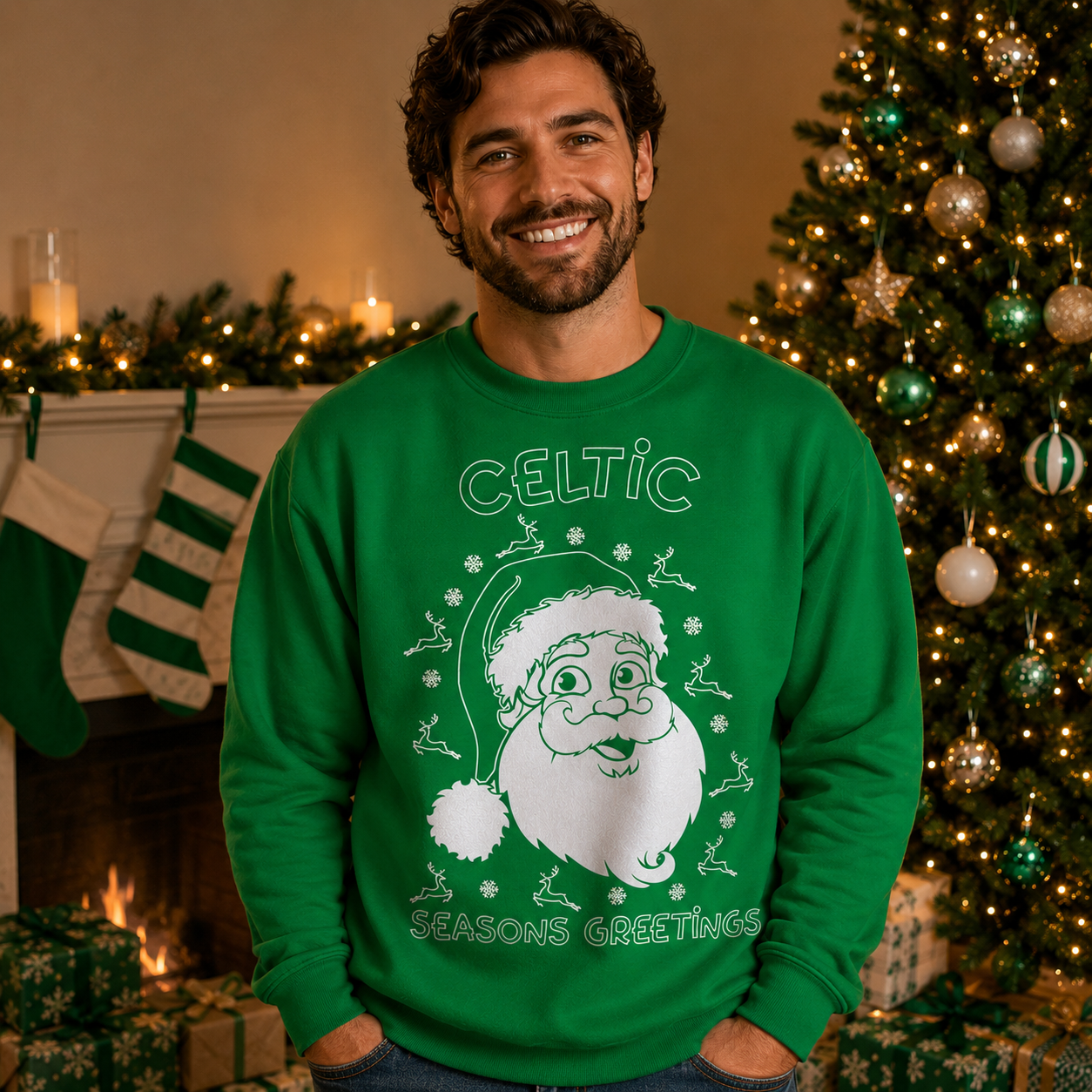 Celtic FC Christmas Sweater