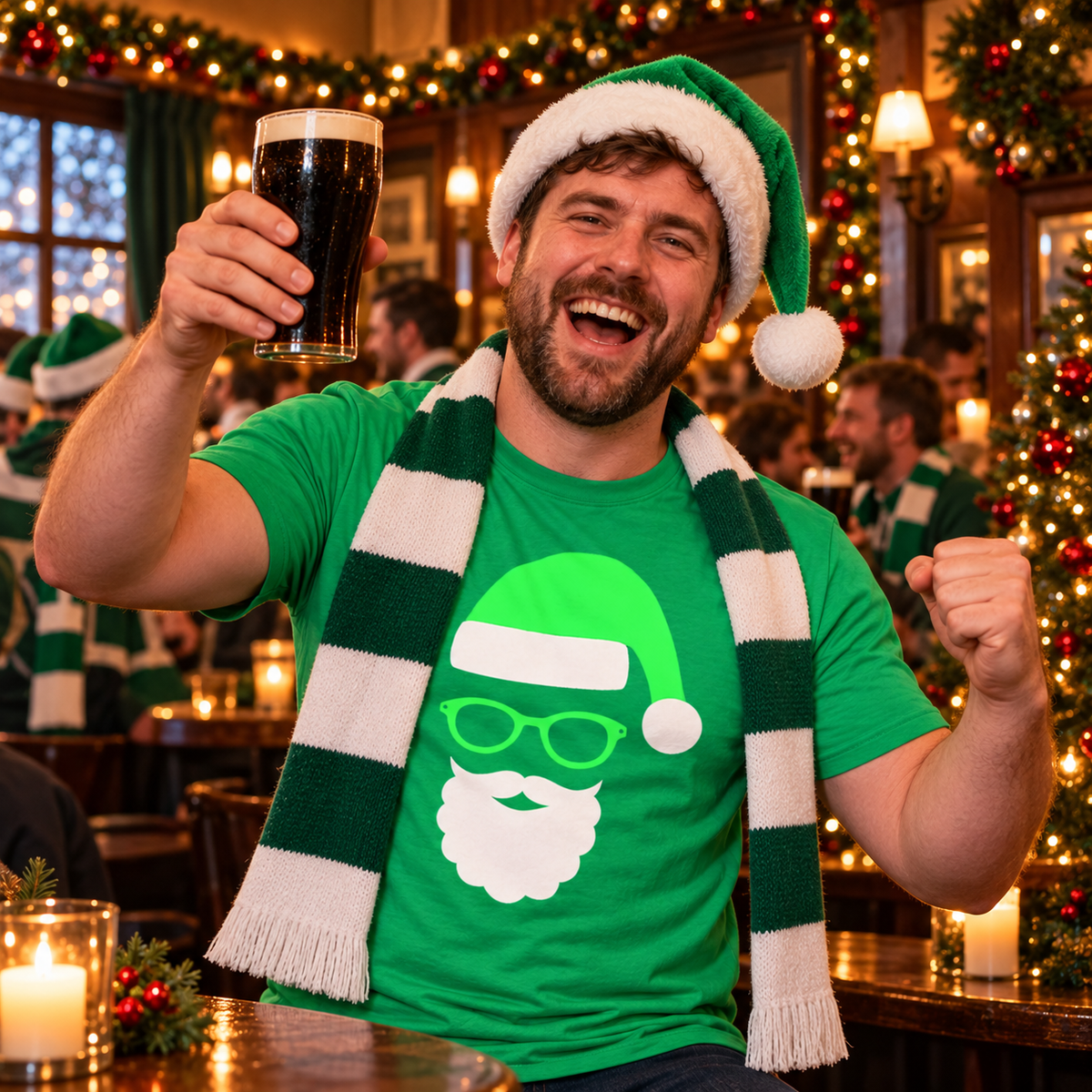 Celtic FC Christmas T Shirt