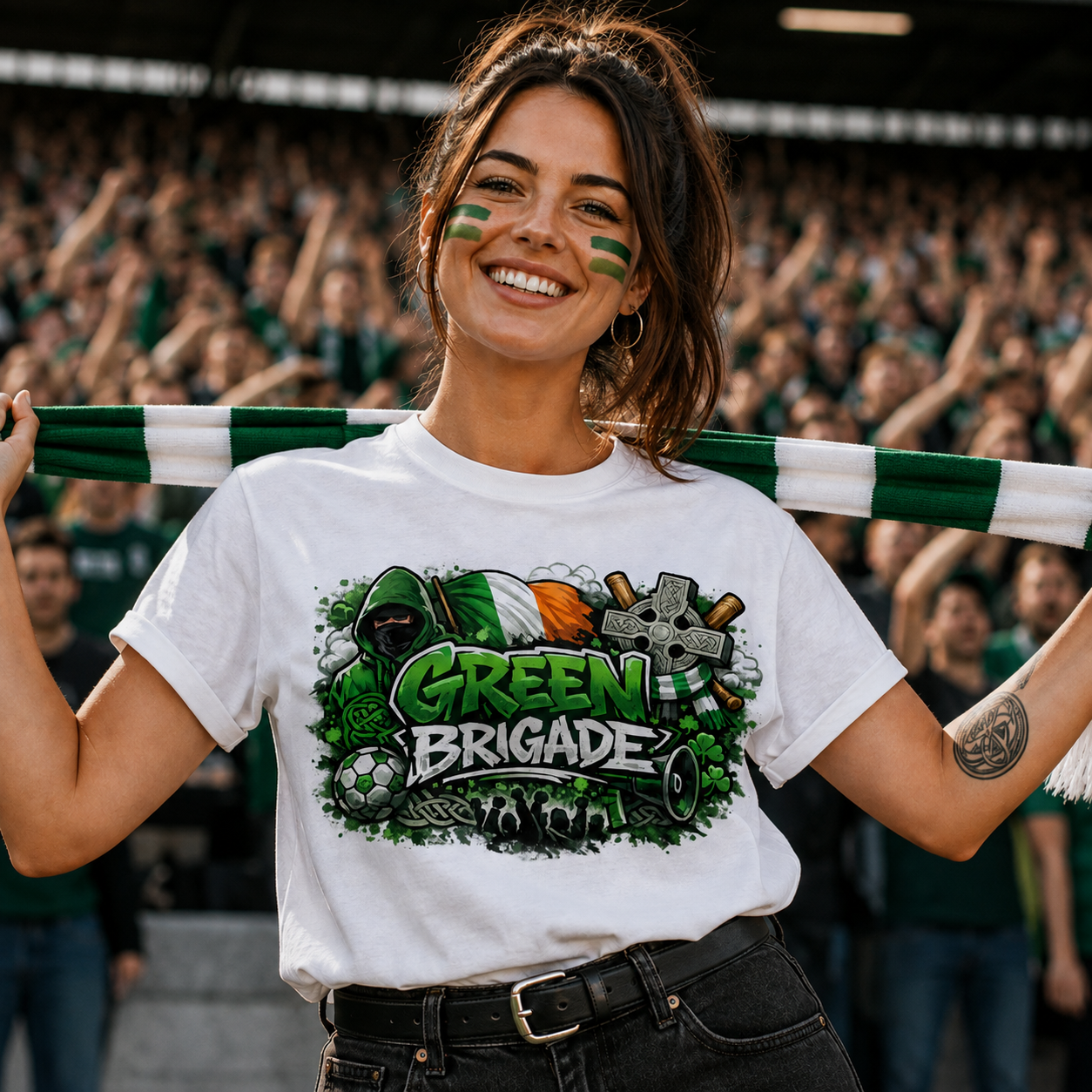 Celtic Green Brigade Football Shirt
