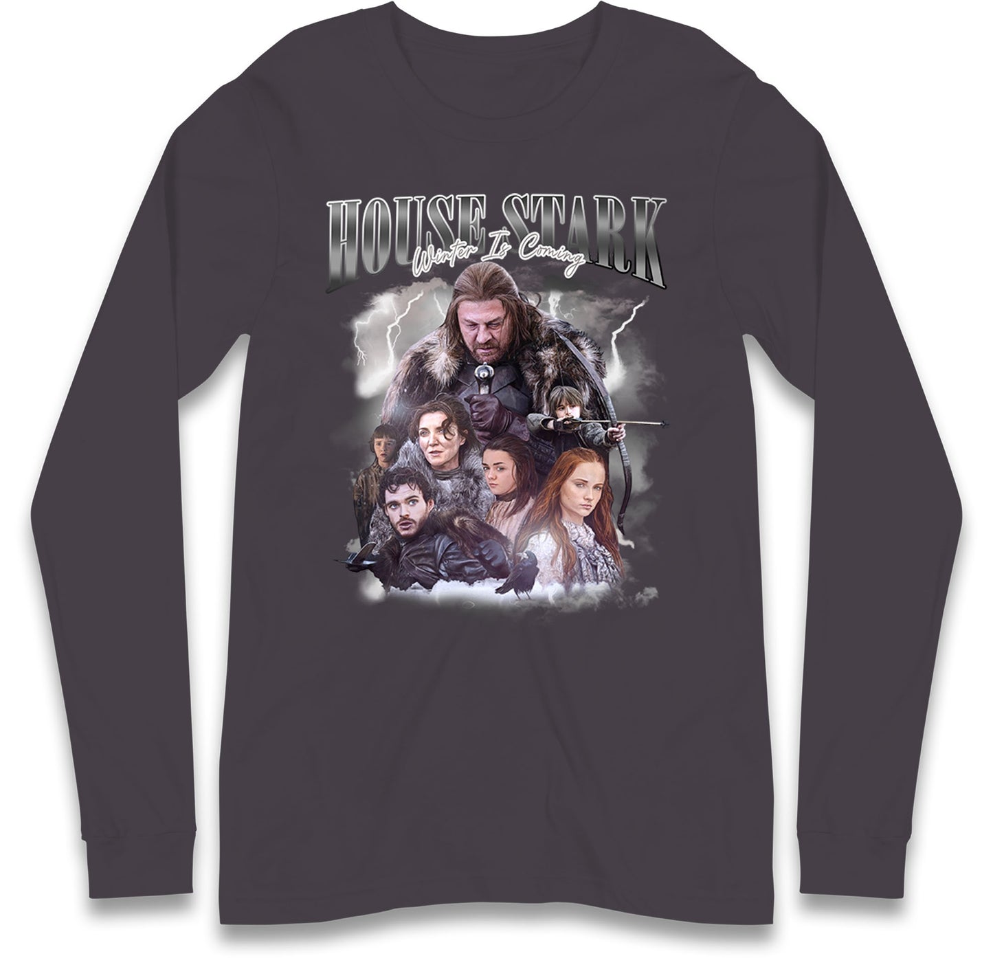 Eddard Stark Long Sleeve T Shirt