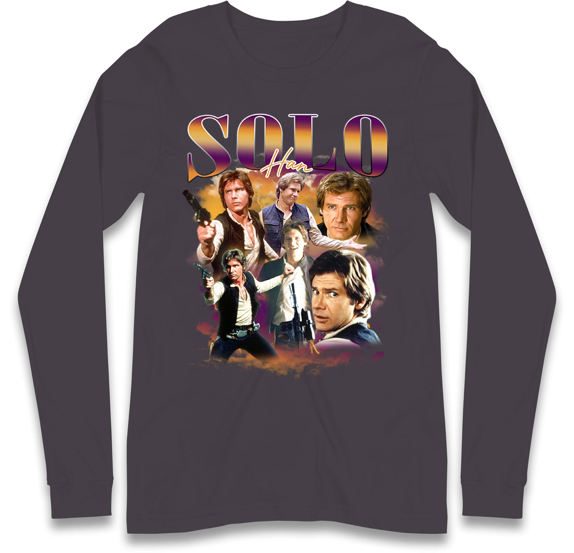 Han Solo Star Wars Long Sleeve T Shirt