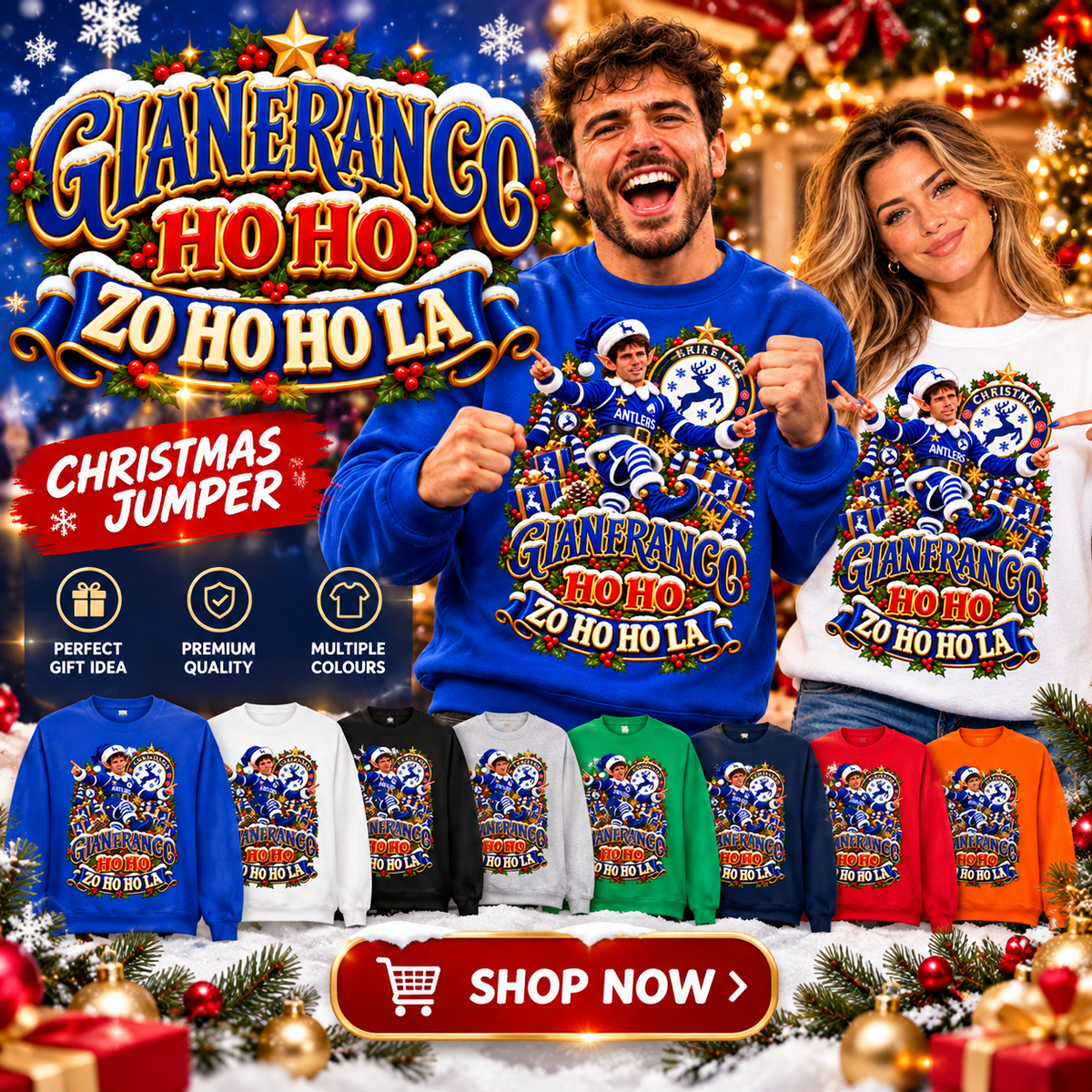 Chelsea Christmas Jumpers
