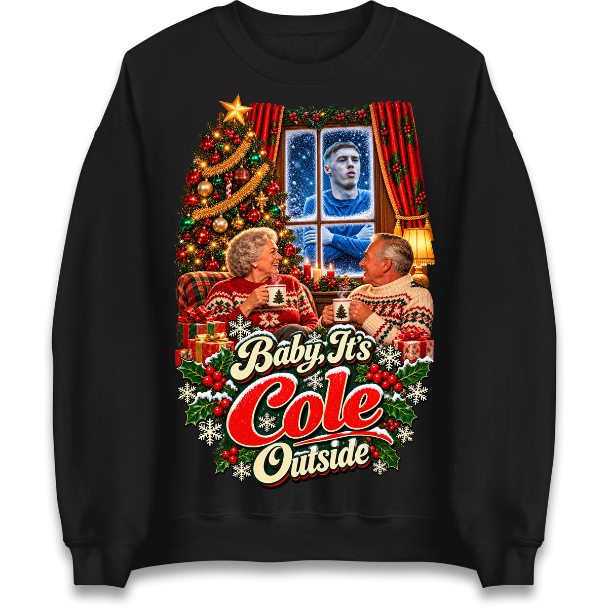 Baby It's Cole Outside Christmas Jumper