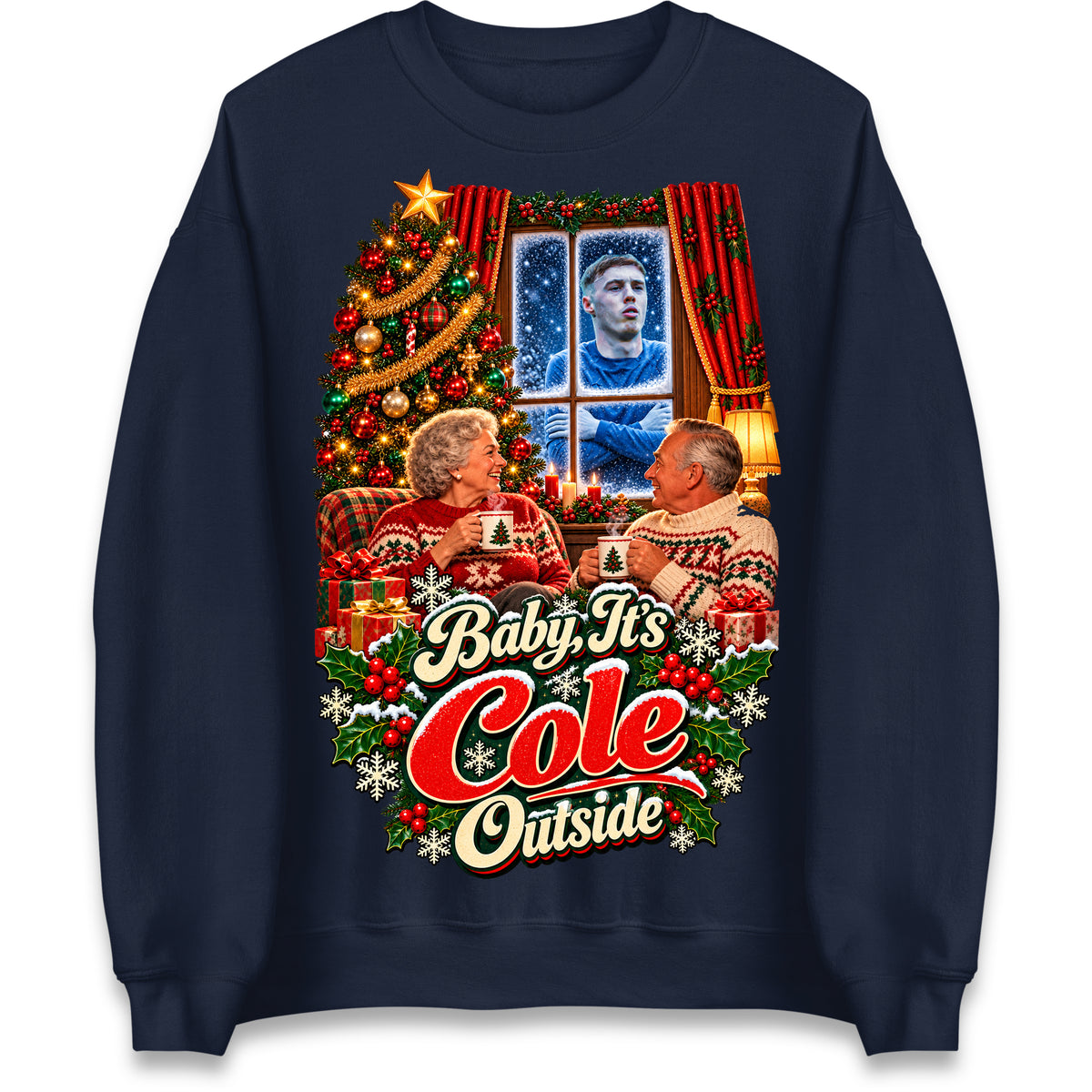 Baby It's Cole Outside Christmas Jumper