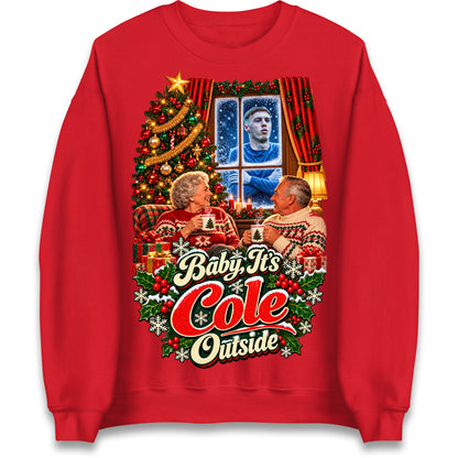 Baby It's Cole Outside Christmas Jumper