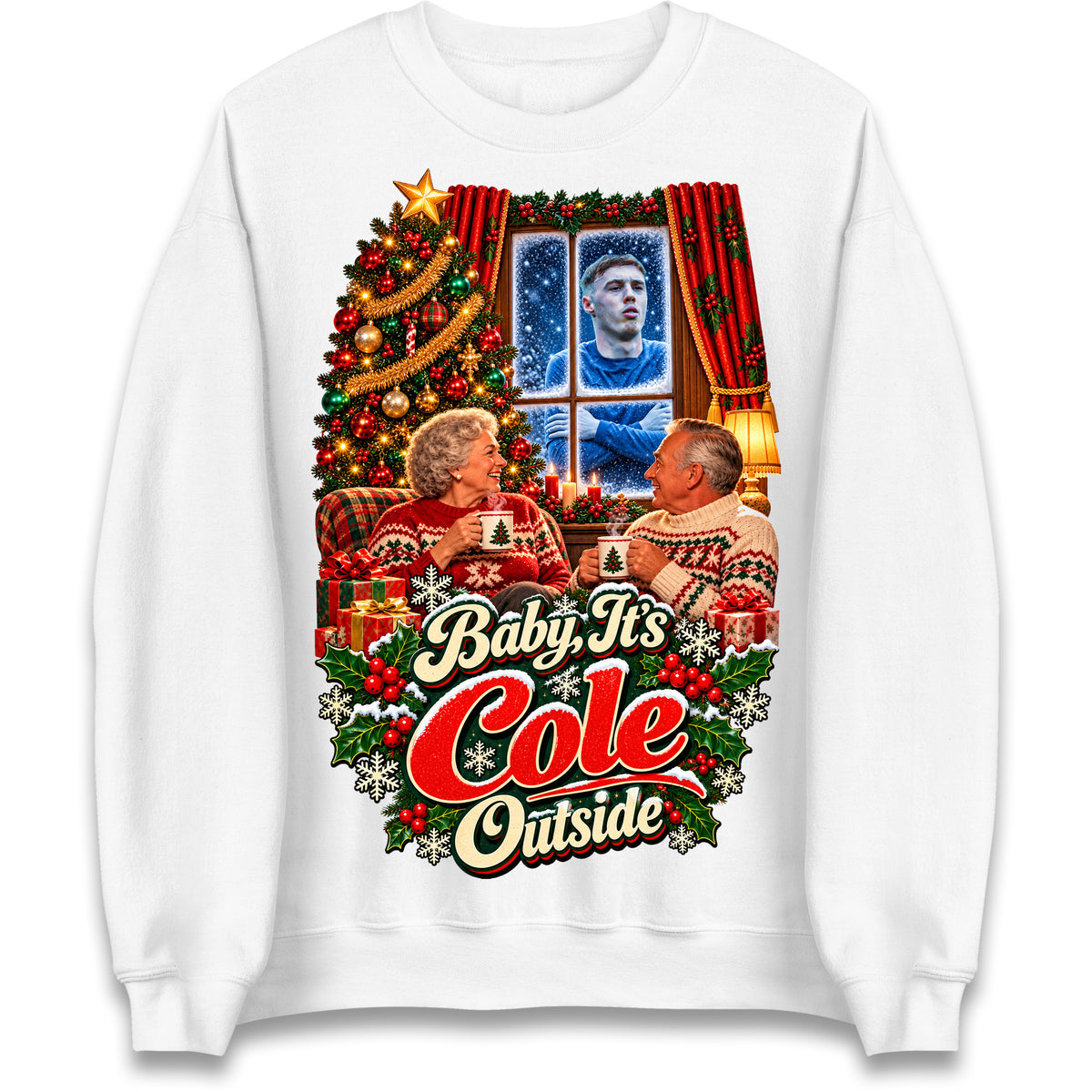 Baby It's Cole Outside Christmas Jumper