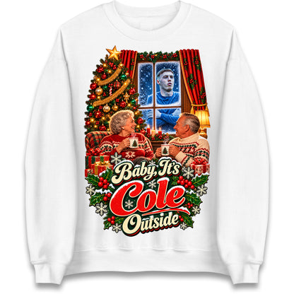 Baby It's Cole Outside Christmas Jumper