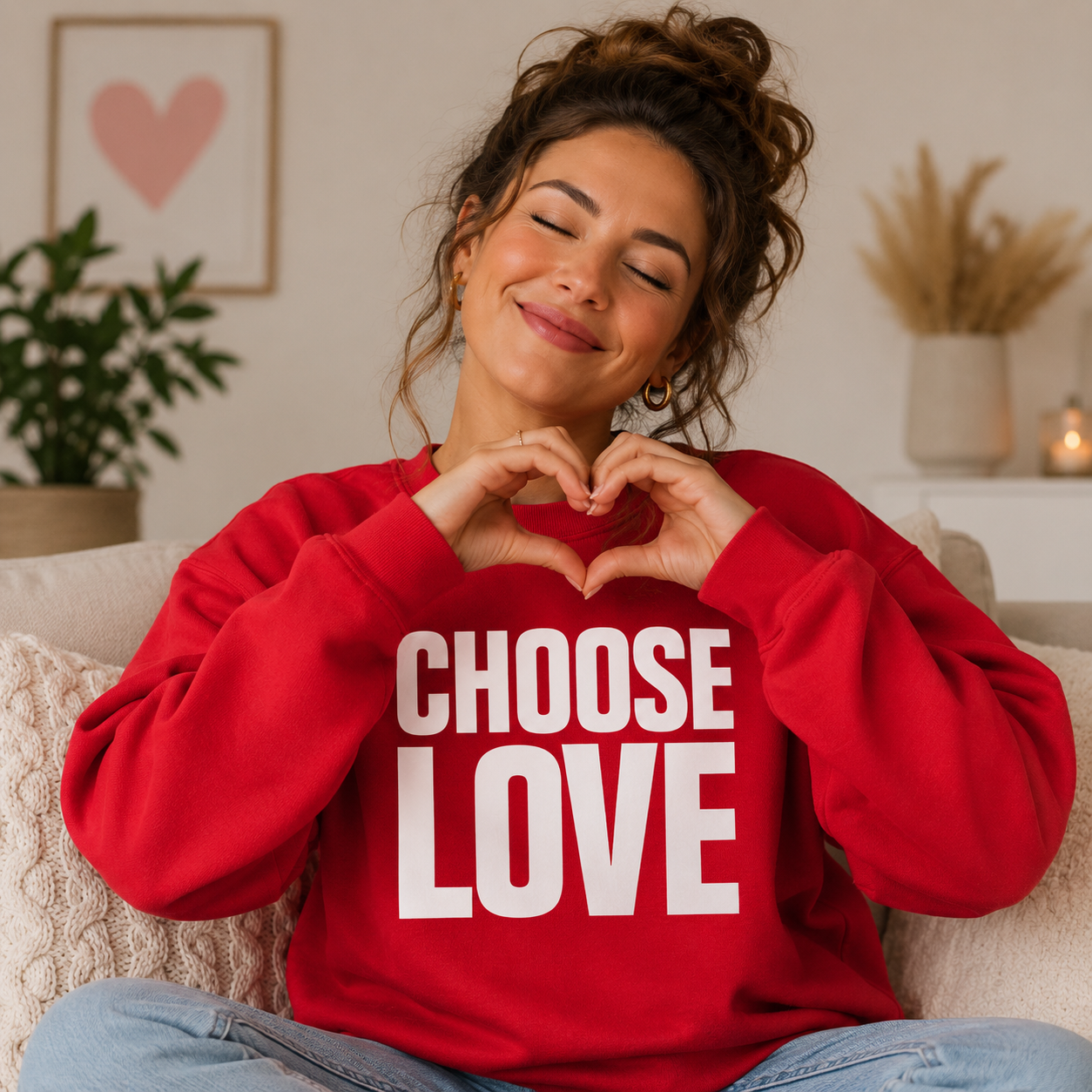 Choose Love Jumper