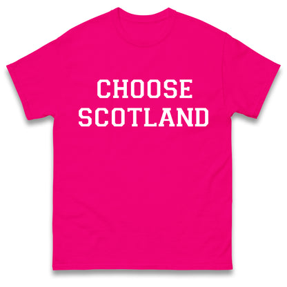 Choose Scotland World Cup TV Advert T Shirt
