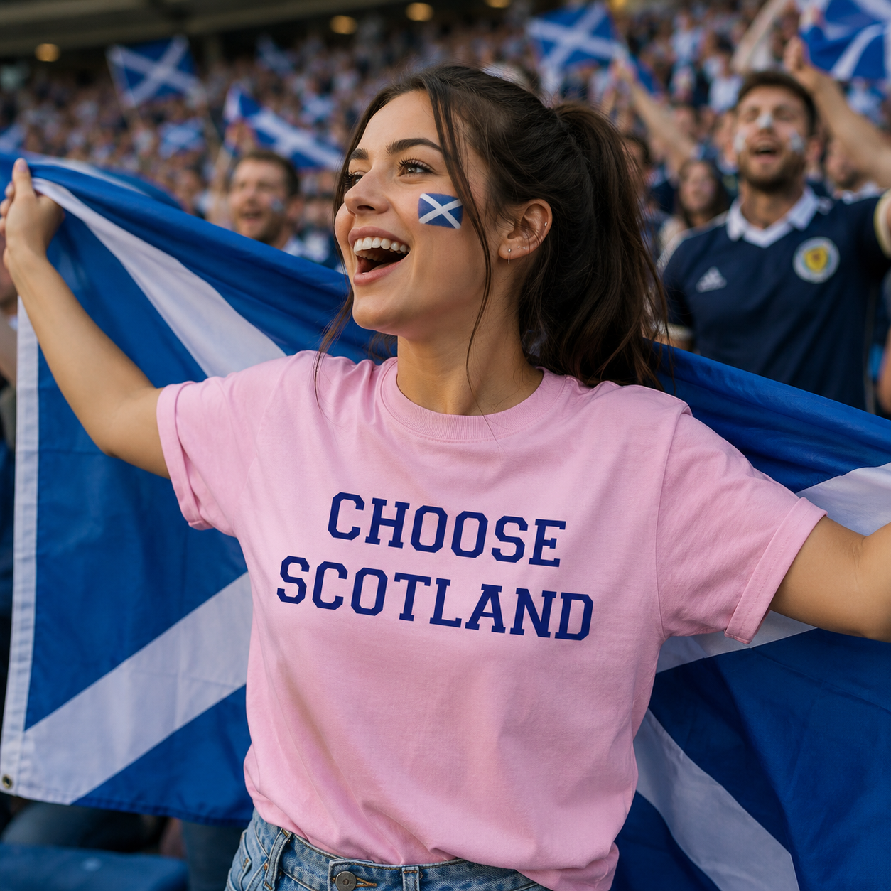 Choose Scotland World Cup TV Advert T Shirt