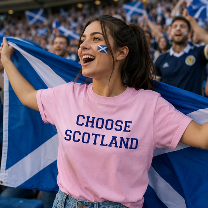 Choose Scotland World Cup TV Advert T Shirt