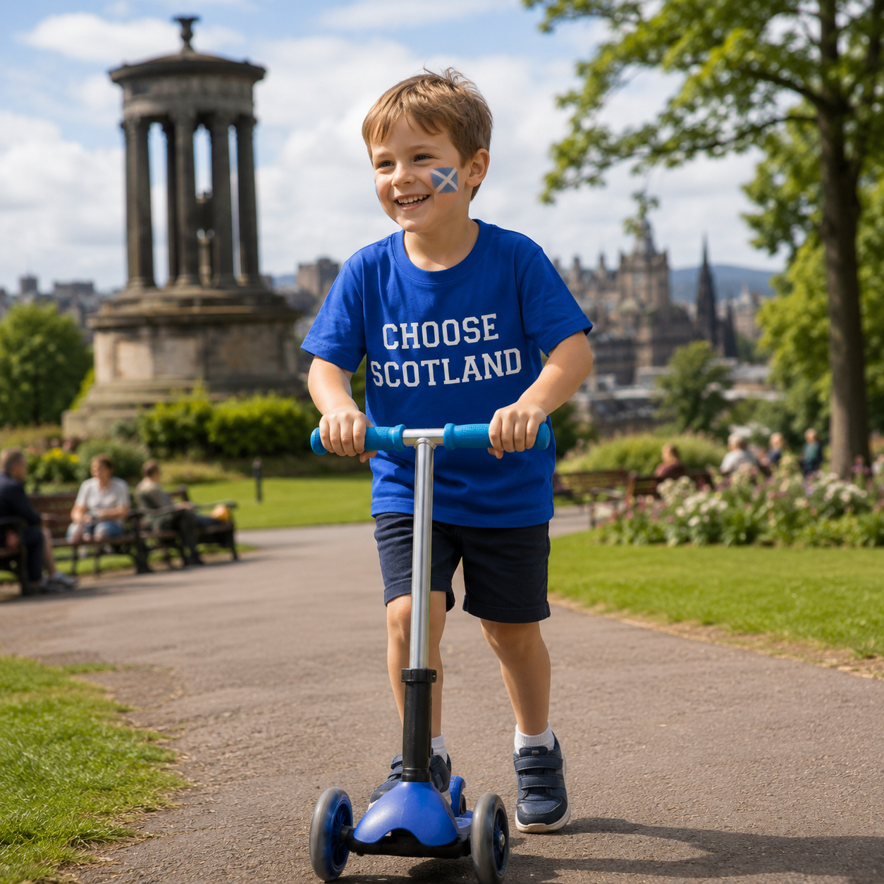 Choose Scotland World Cup TV Advert T Shirt