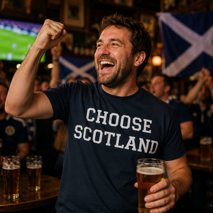 Choose Scotland World Cup TV Advert T Shirt
