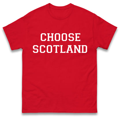 Choose Scotland World Cup TV Advert T Shirt