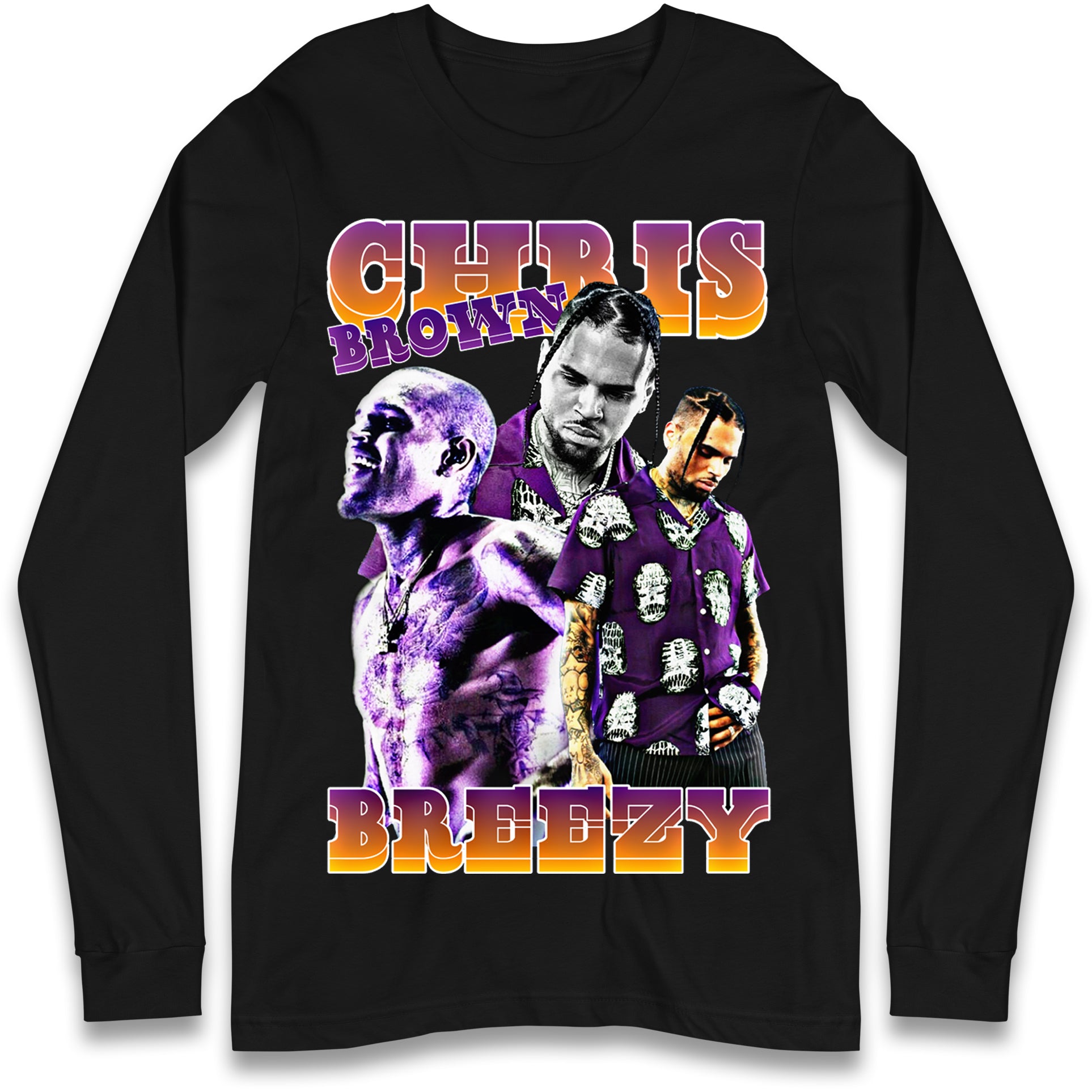 Chris Brown Long Sleeve Jersey