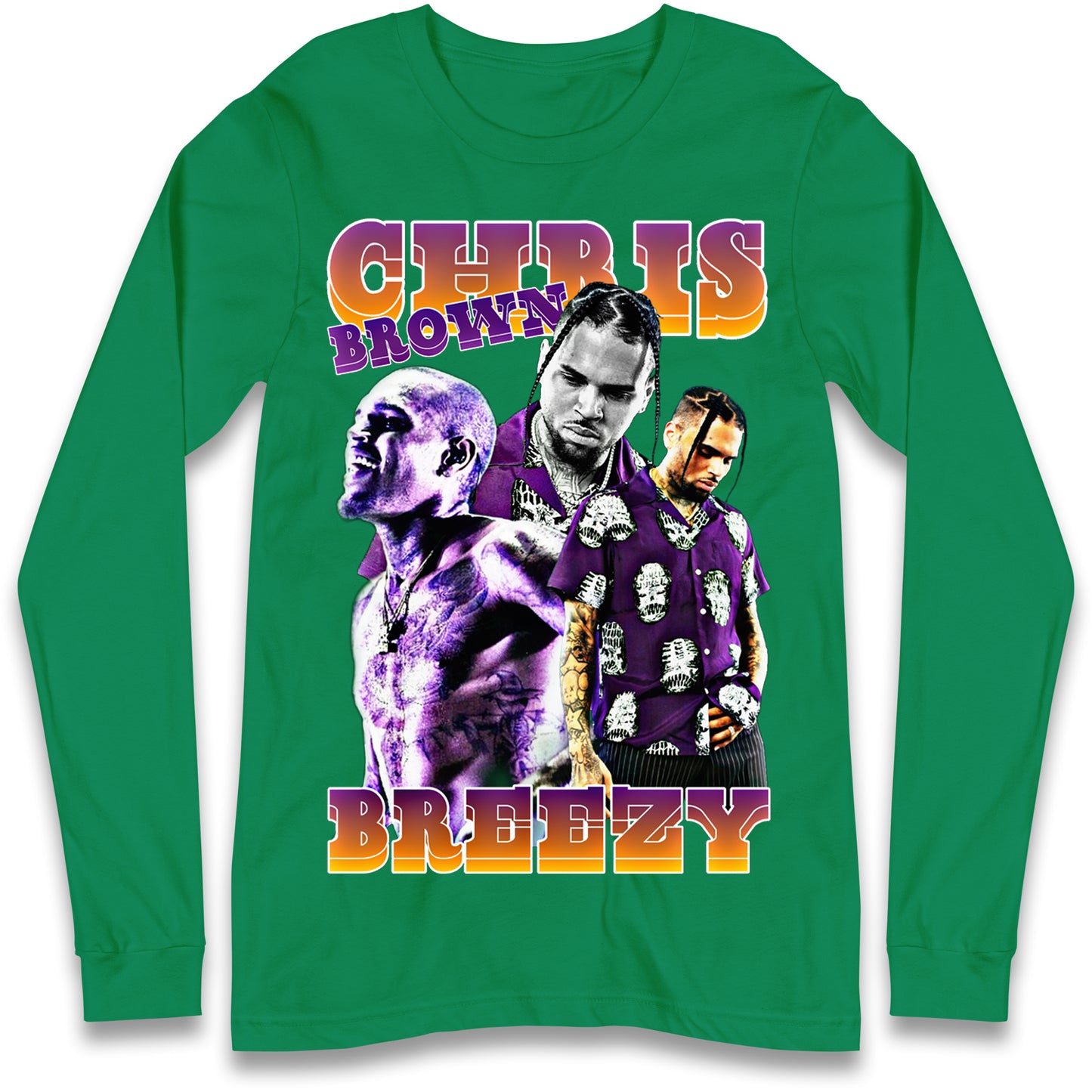 Chris Brown Long Sleeve Jersey