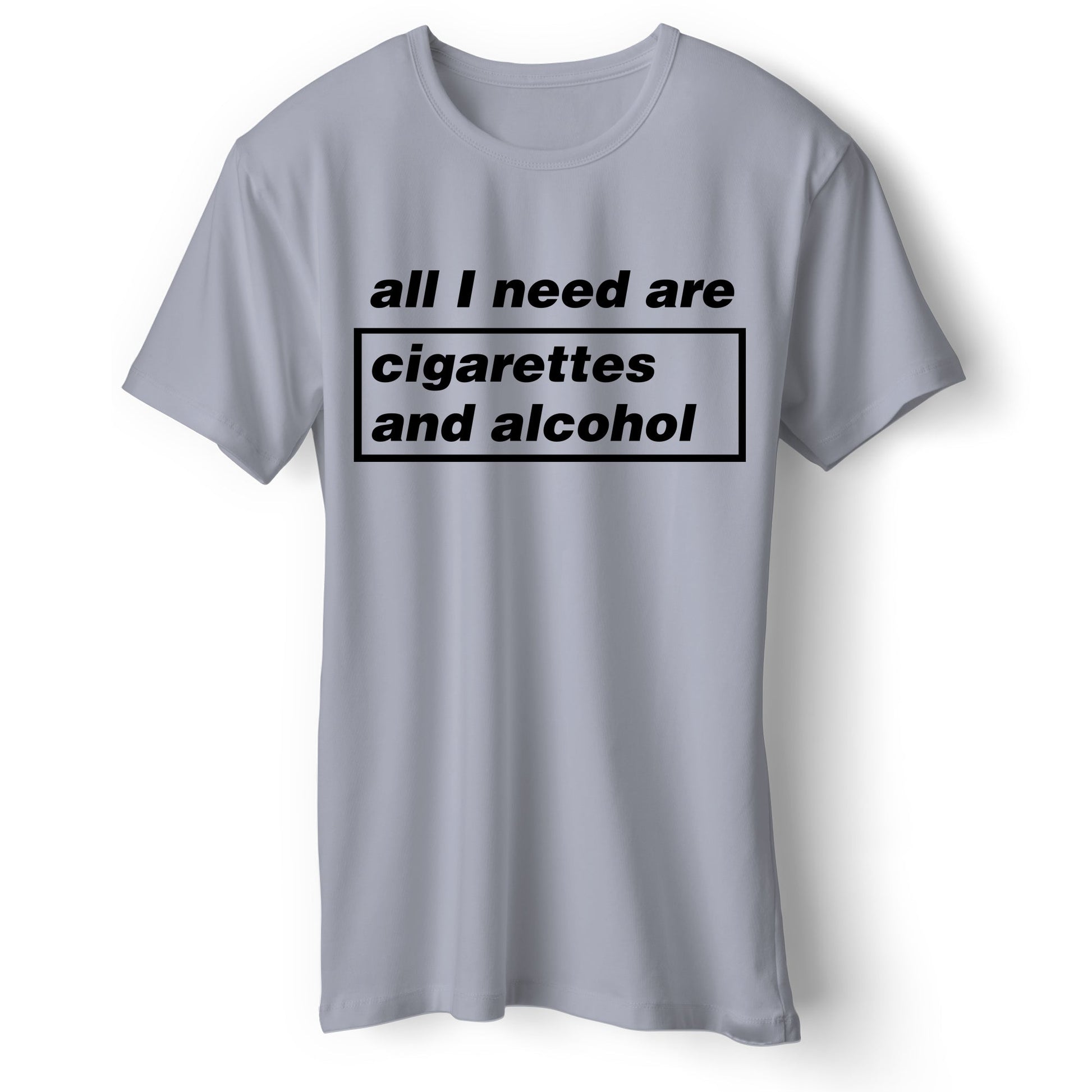 Cigarettes and Alcohol Illustration T Shirt