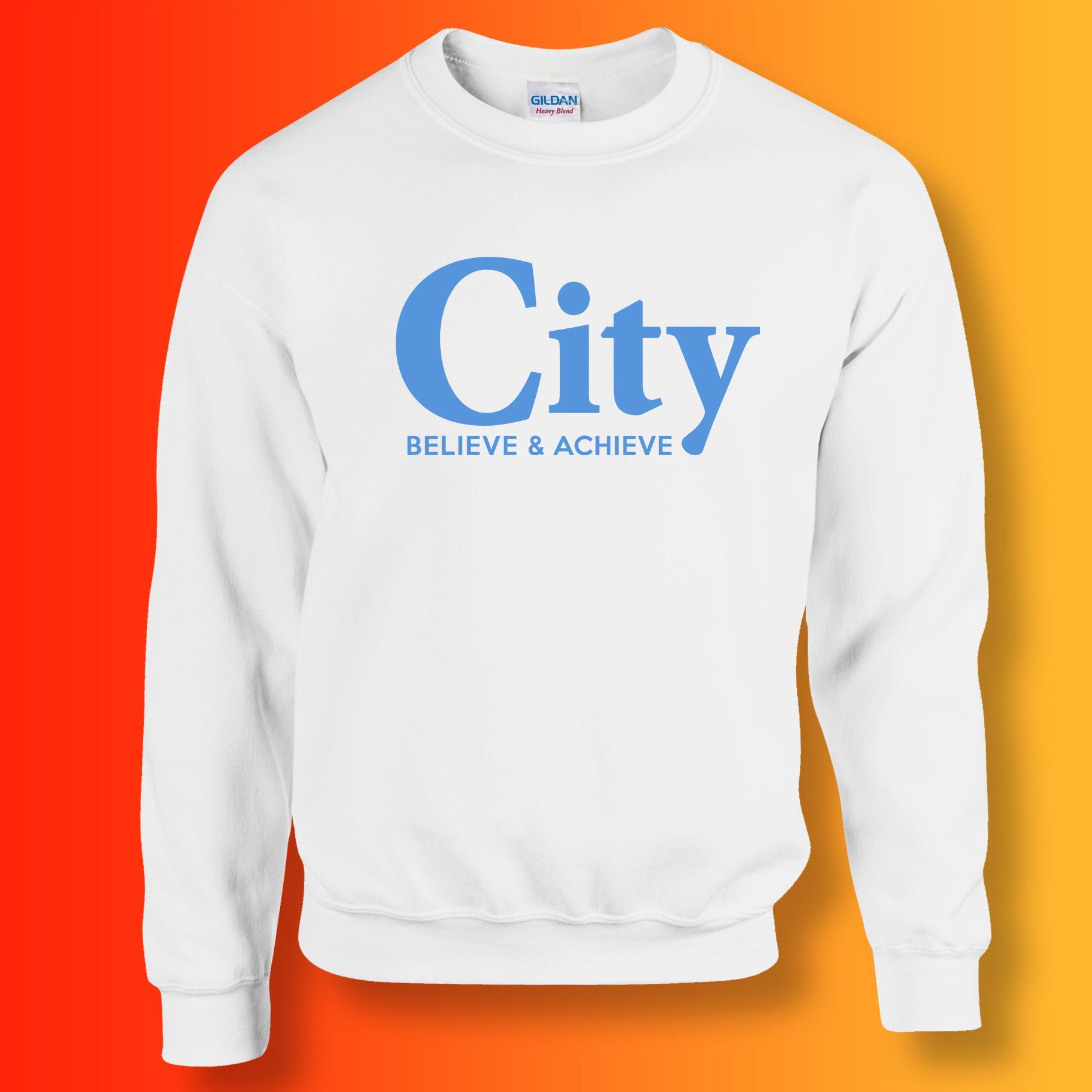 City Believe & Achieve Sweatshirt