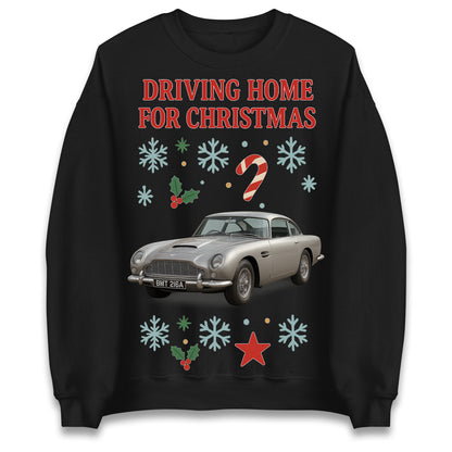 Classic Car Christmas Jumper