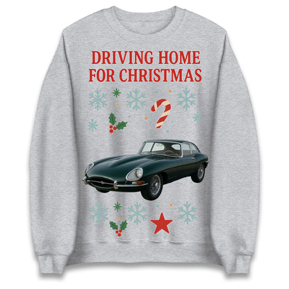 Classic Car Christmas Jumper
