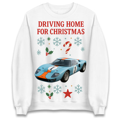 Classic Car Christmas Jumper