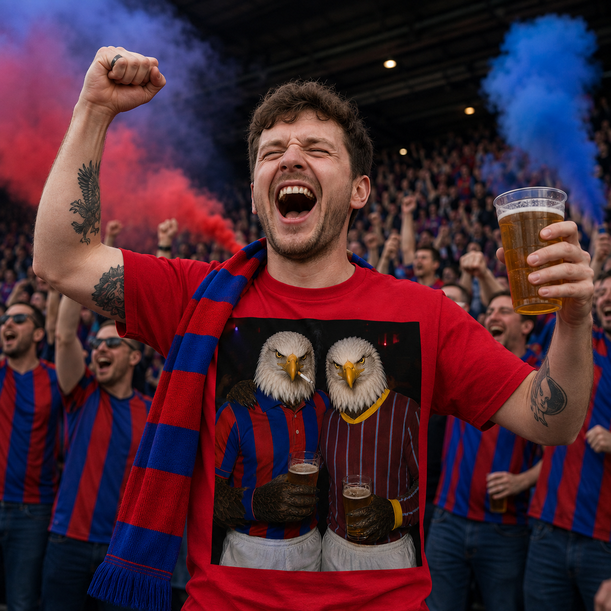 Classic Crystal Palace Football Shirt
