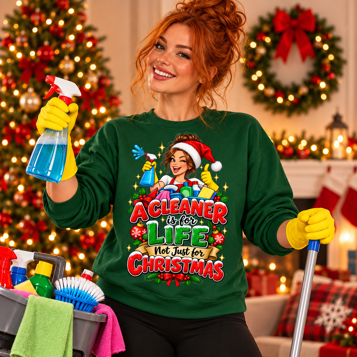 Cleaner Christmas Jumper