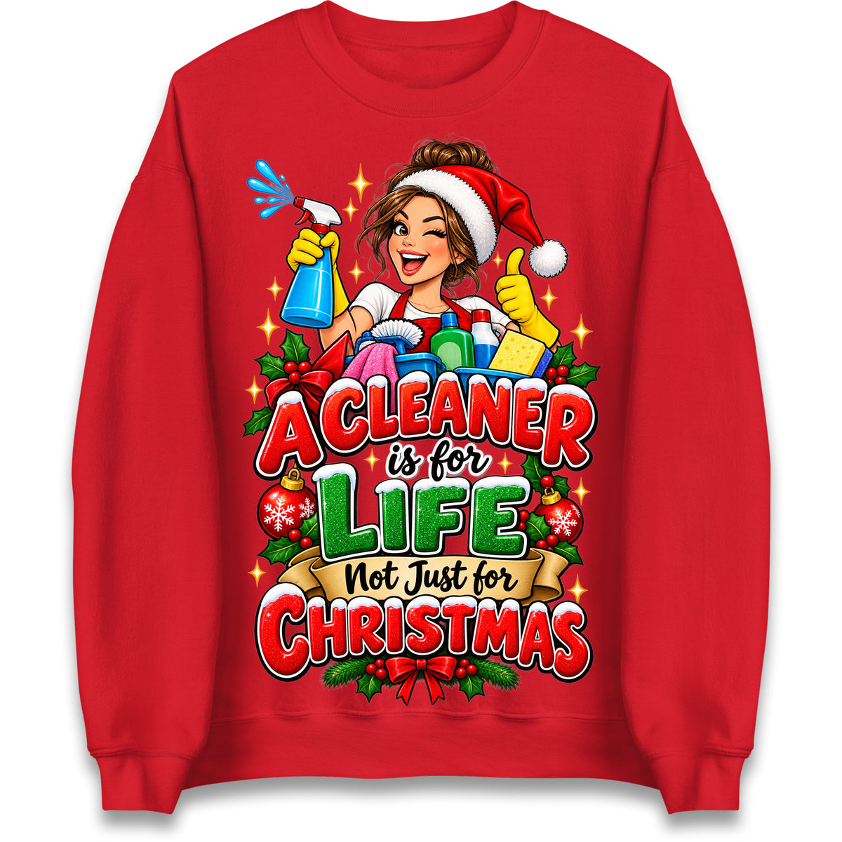 Cleaner Christmas Jumper