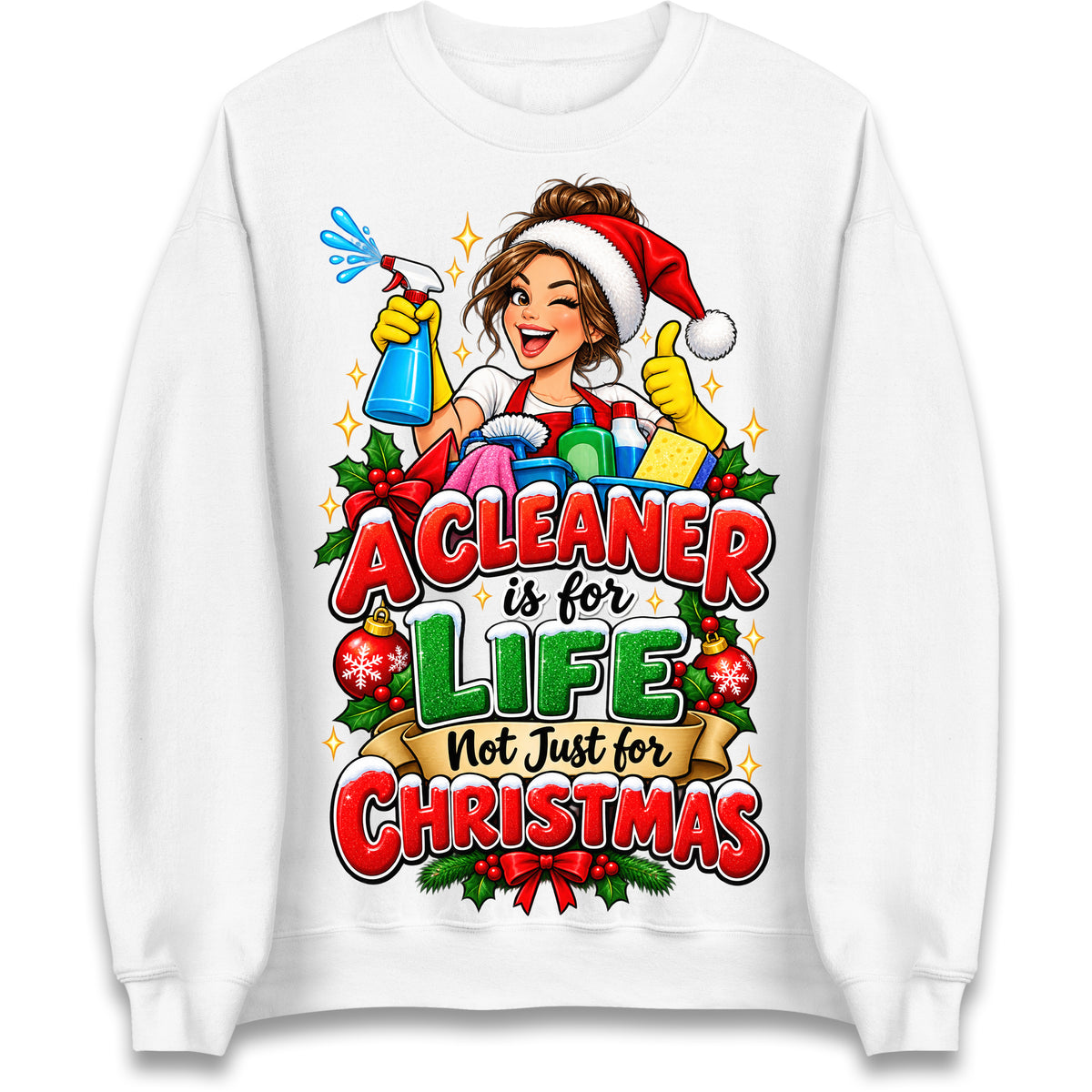 Cleaner Christmas Jumper