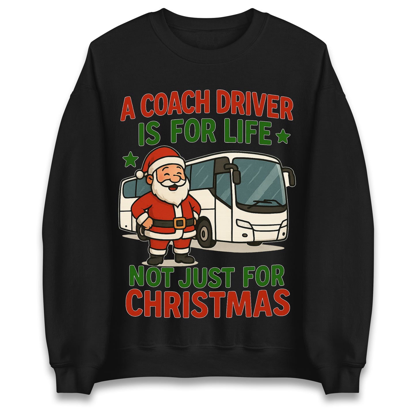 Coach Driver Christmas Jumper
