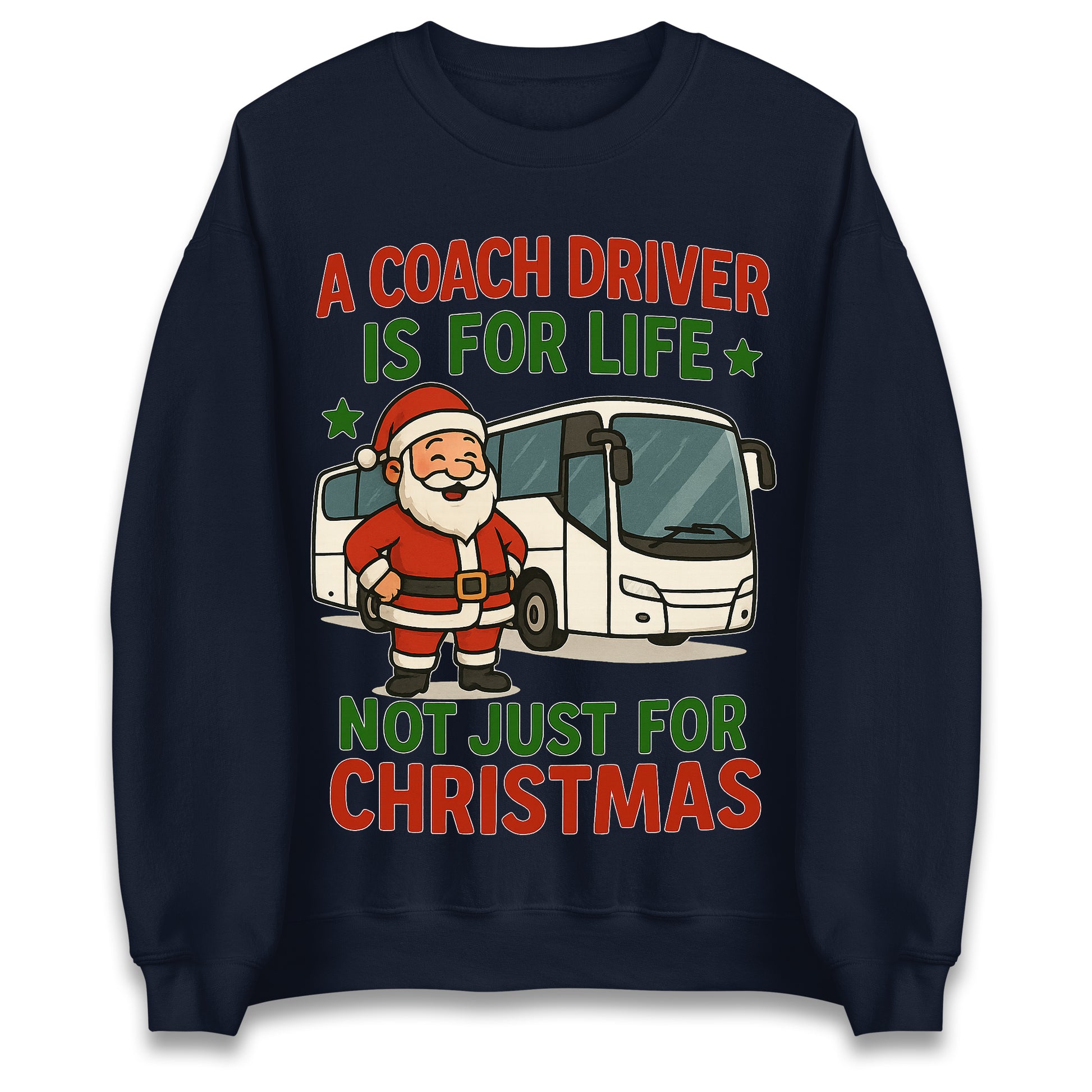 Coach Driver Christmas Jumper