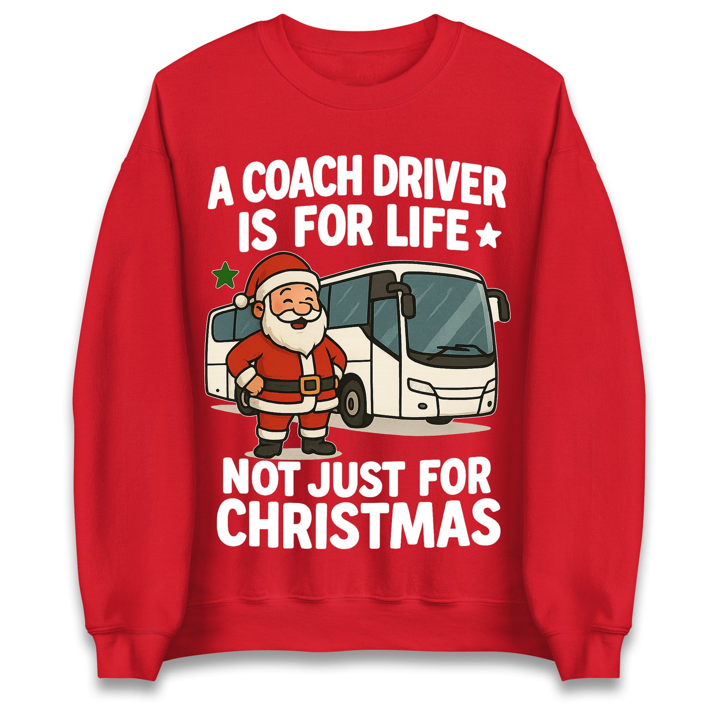 Coach Driver Christmas Jumper