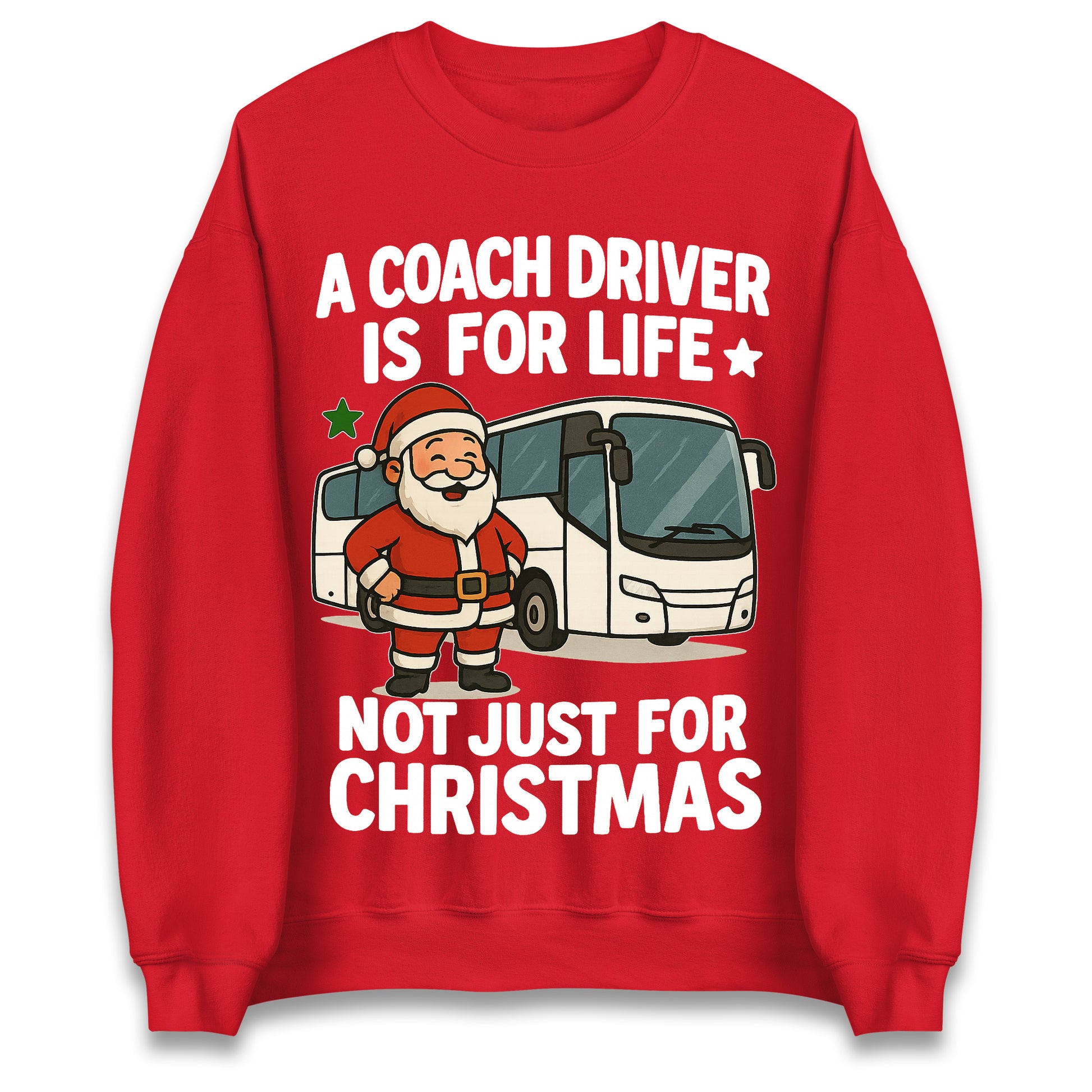 Coach Driver Christmas Jumper
