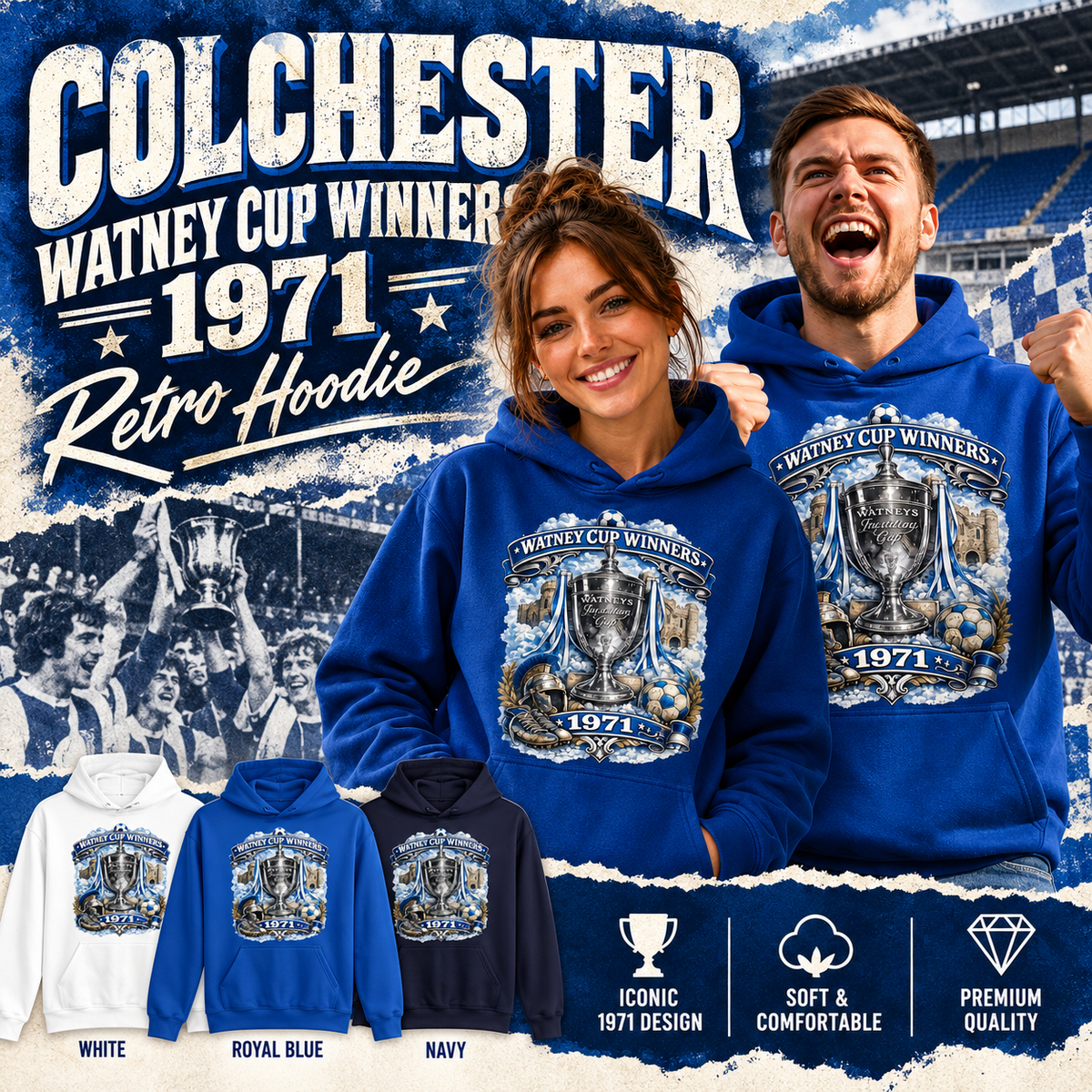 Colchester United Football Hoodie