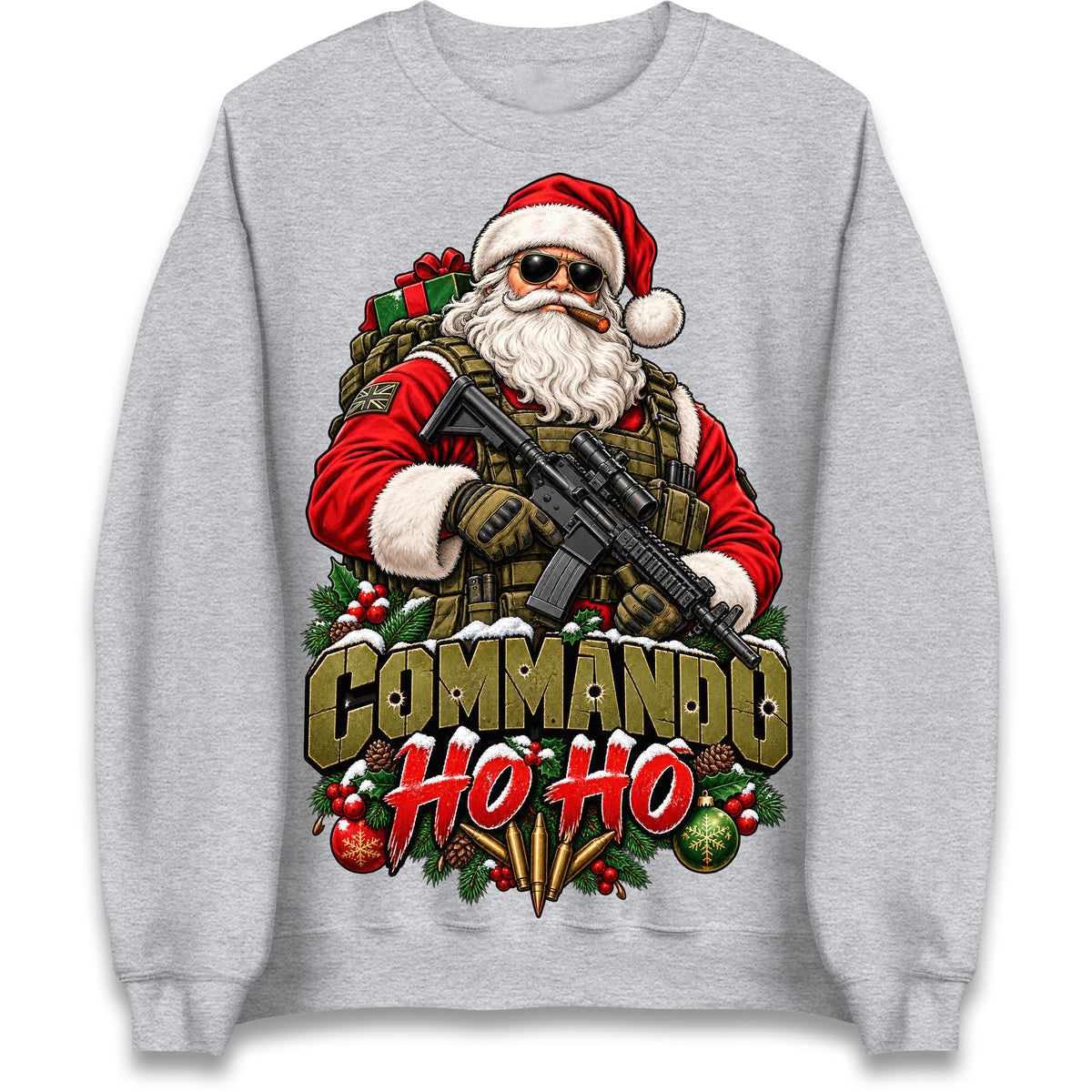 Commando Christmas Jumper