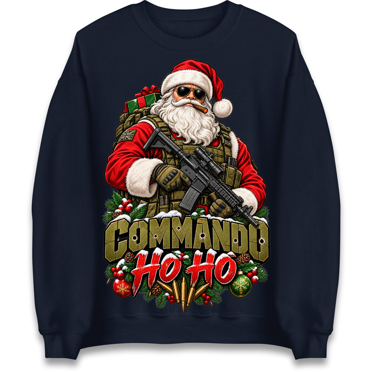 Commando Christmas Jumper