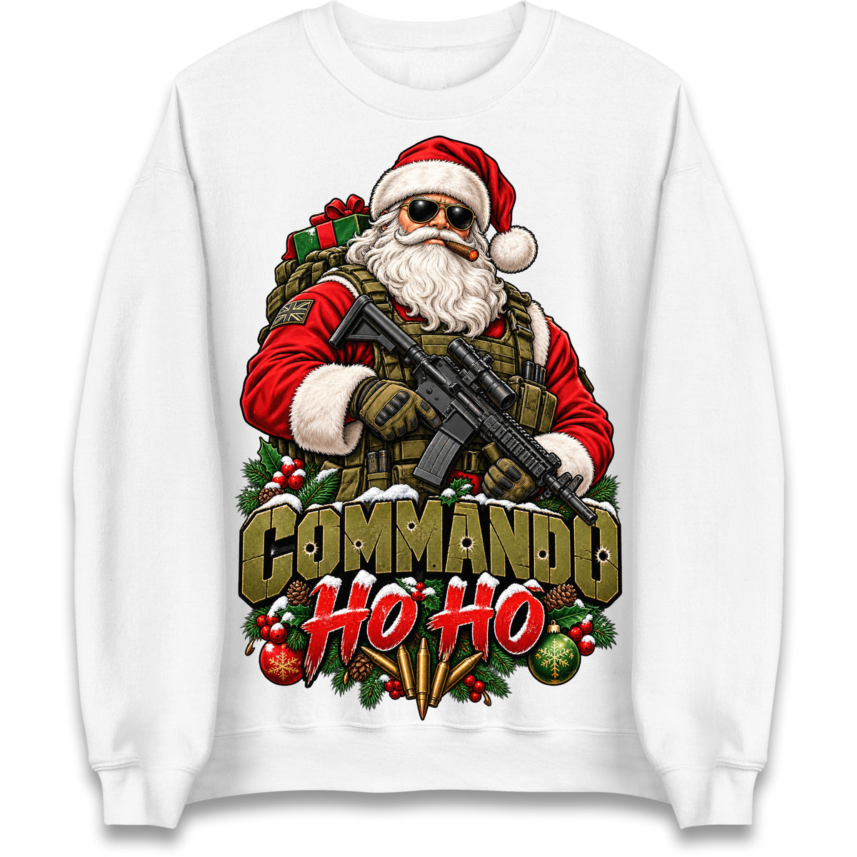 Commando Christmas Jumper