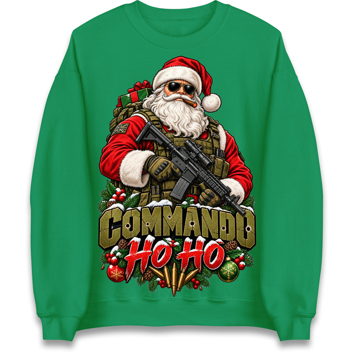 Commando Christmas Jumper