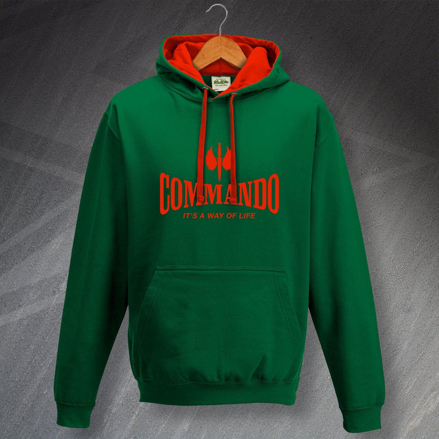 Commando It's a Way of Life Hoodie