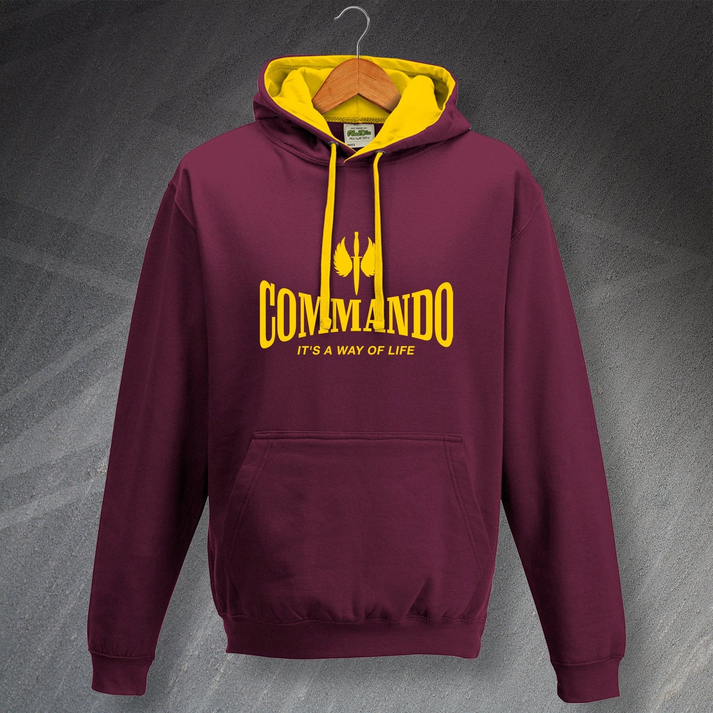 Commando It's a Way of Life Hoodie