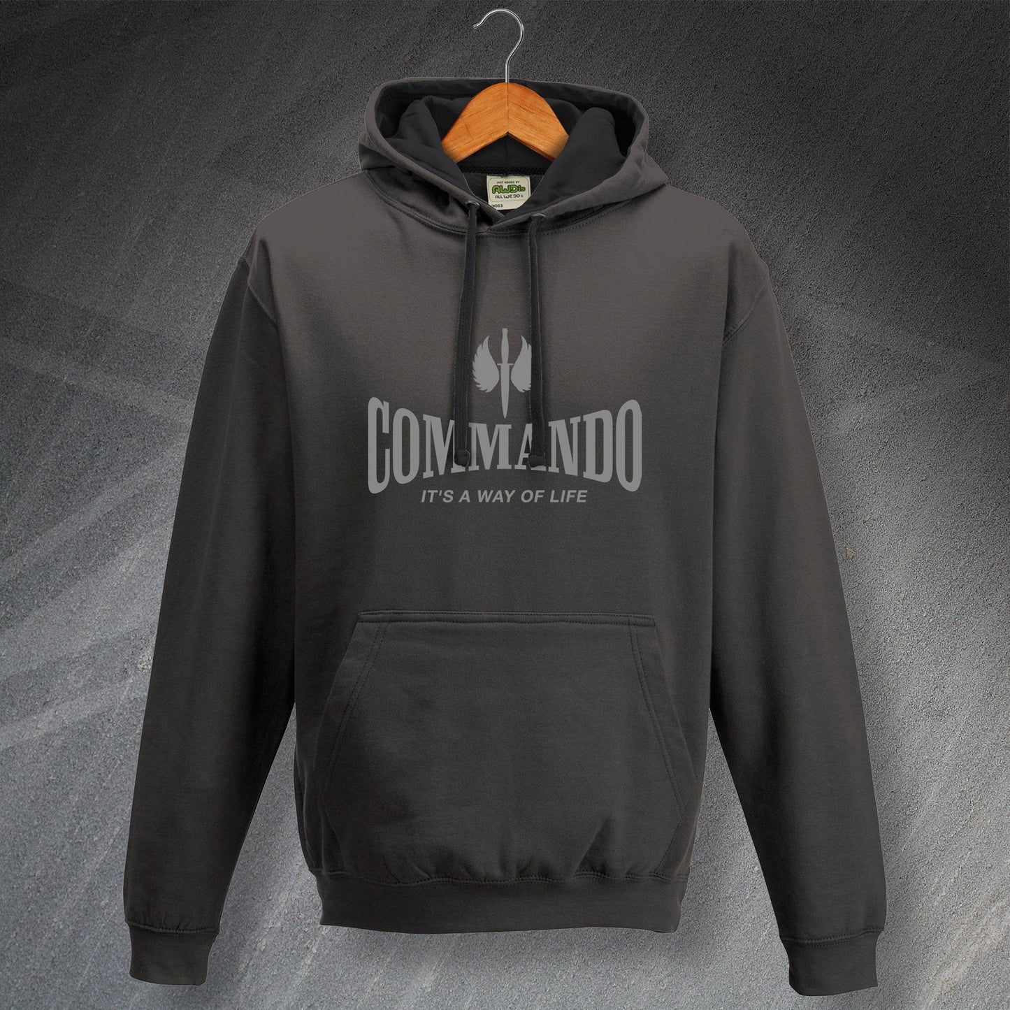 Commando It's a Way of Life Hoodie