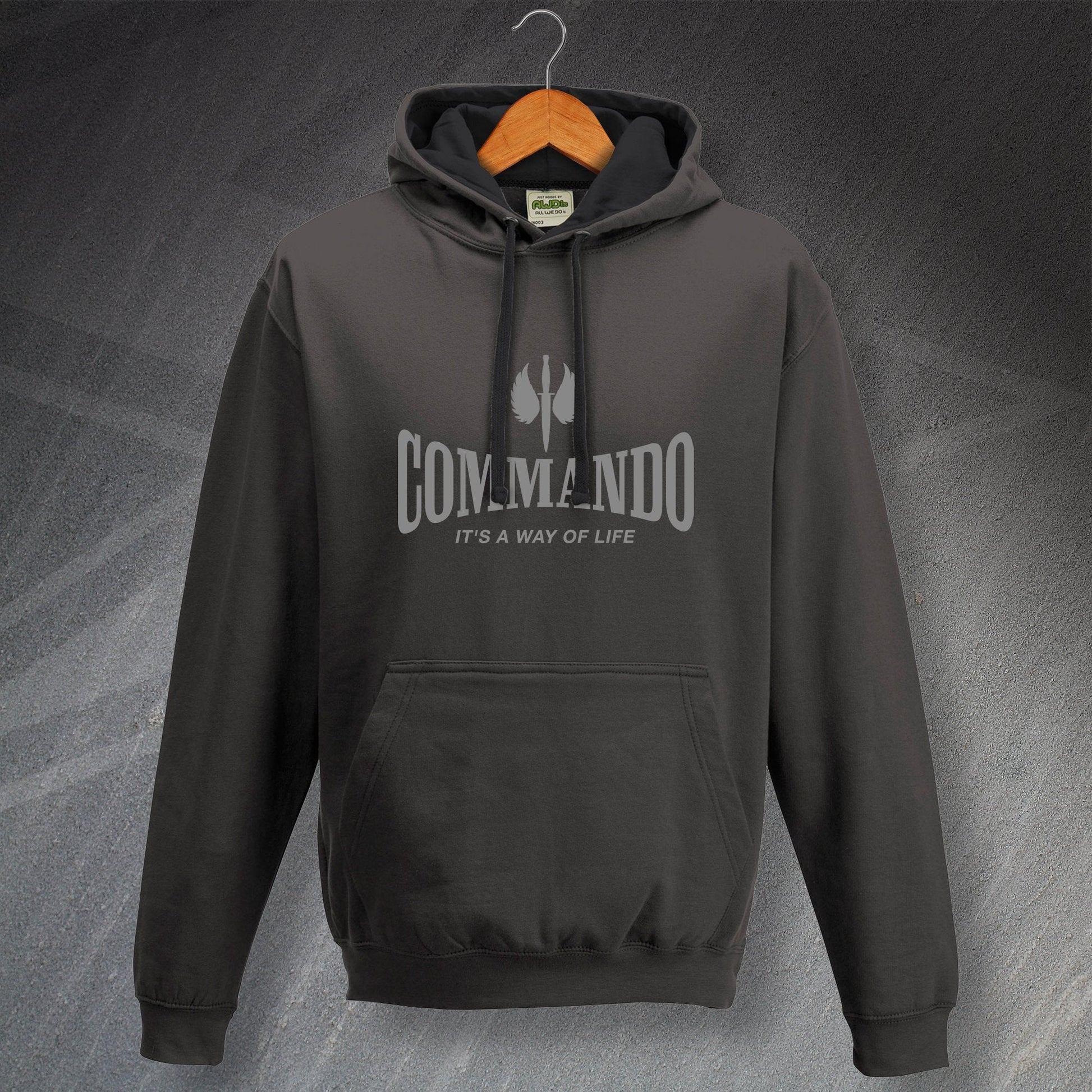 Commando It's a Way of Life Hoodie