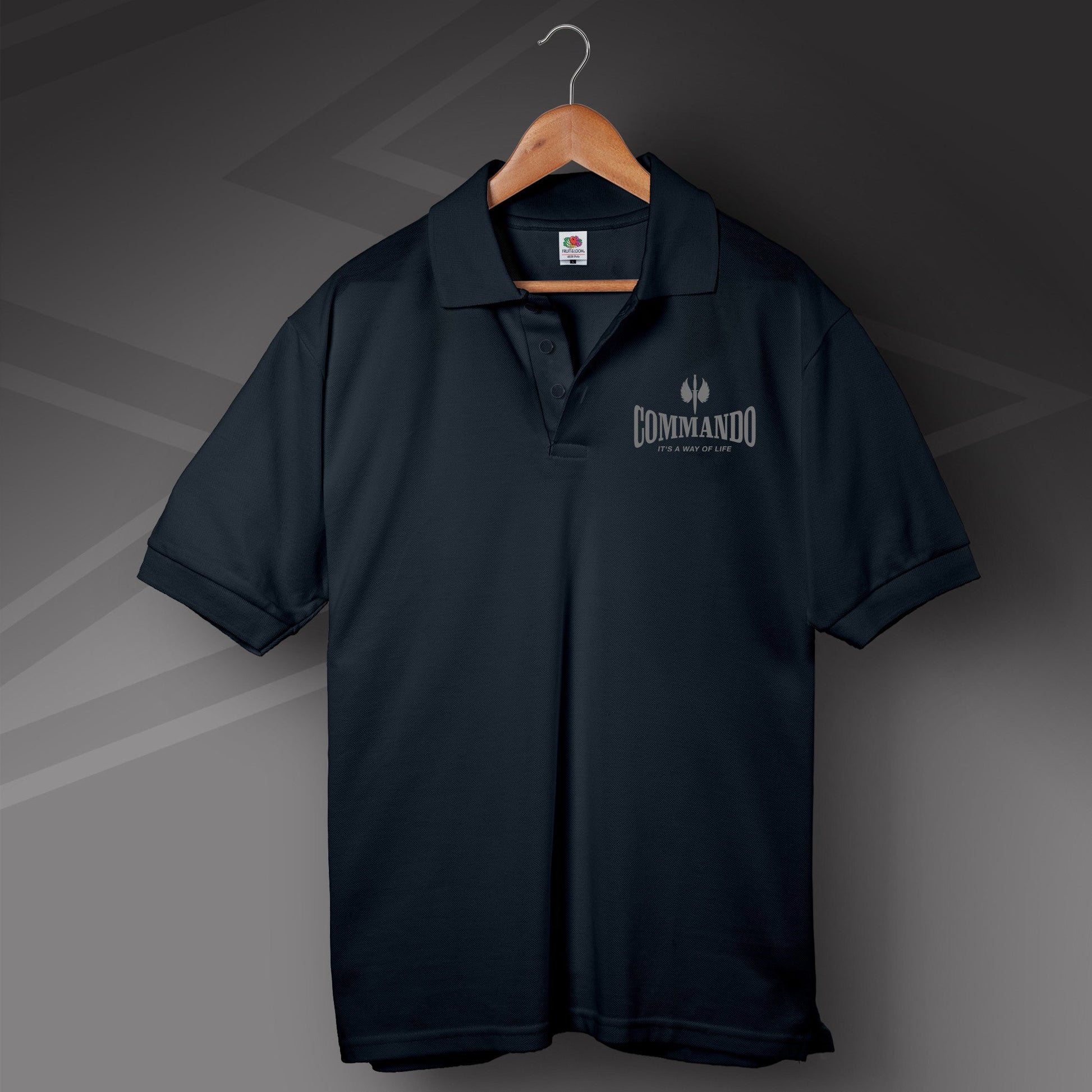 Commando It's a Way of Life Polo Shirt