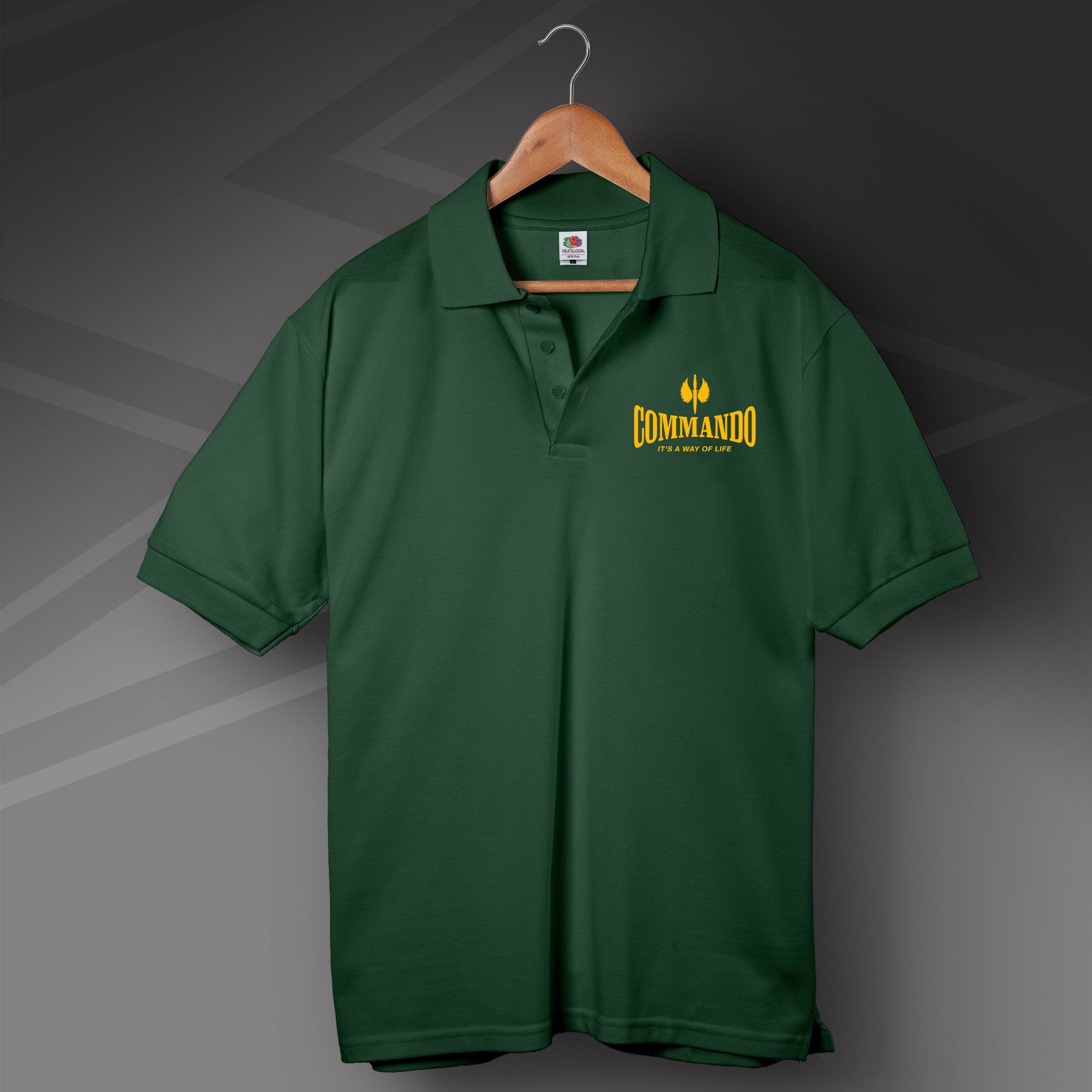 Commando It's a Way of Life Polo Shirt