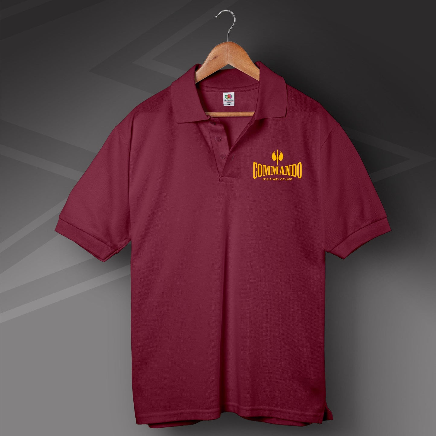 Commando It's a Way of Life Polo Shirt