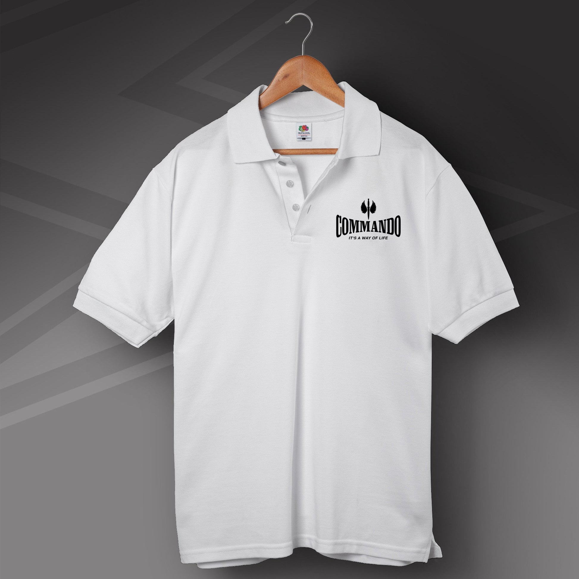 Commando It's a Way of Life Polo Shirt